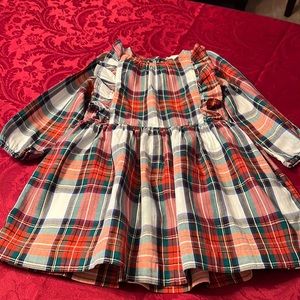 Crewcuts Tartan Plaid Dress - EUC
